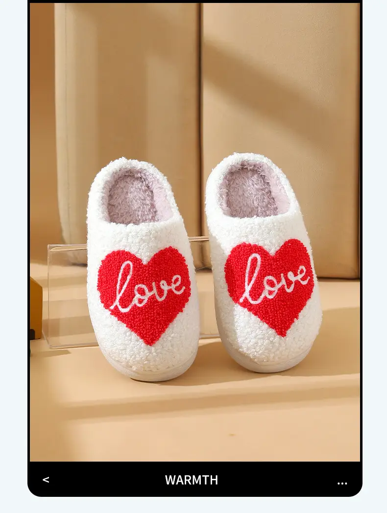 2025 Winter Girls' Cotton Slippers Embroidered Fur Slippers Boys' Fashion Casual Cross-Border Source Slippers Middle Children's Dropshipping — feature 3