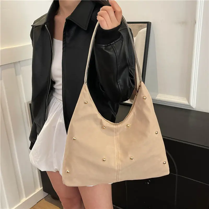 Black Velvet Shoulder Bag for Women 2025 New Arrival