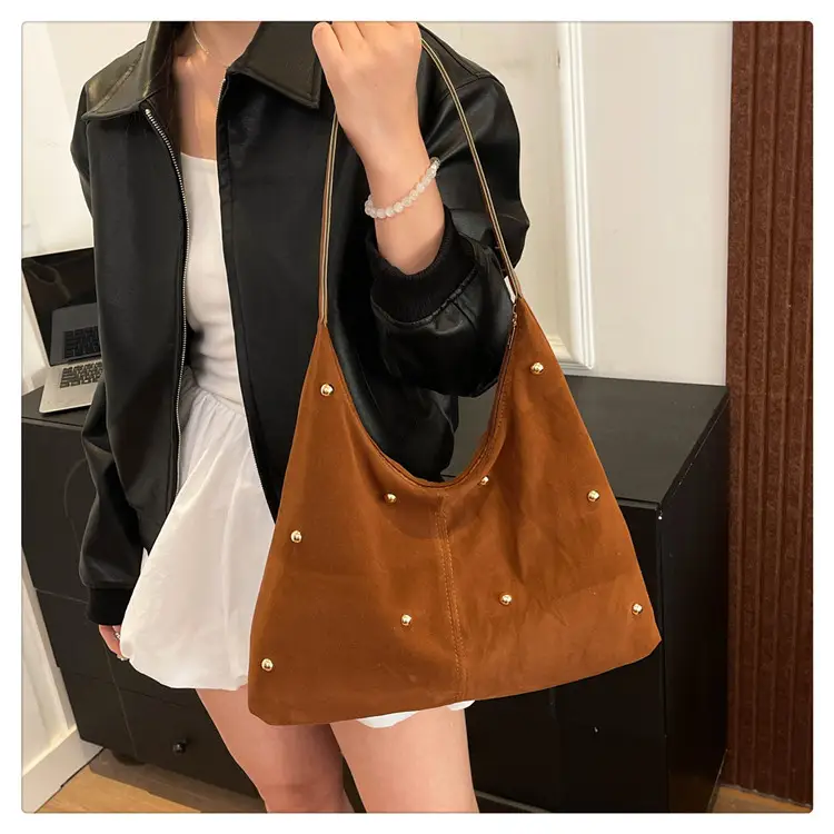 Black Velvet Shoulder Bag for Women 2025 New Arrival — feature 12