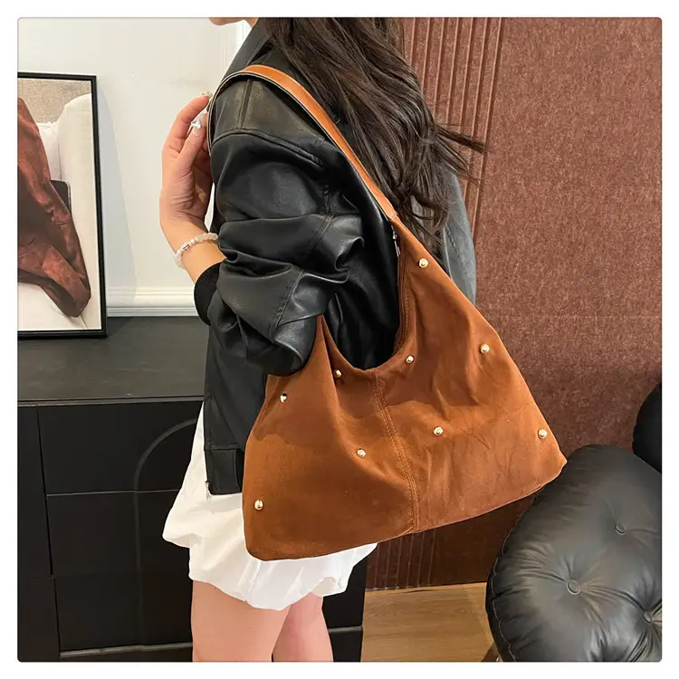 Black Velvet Shoulder Bag for Women 2025 New Arrival — feature 14