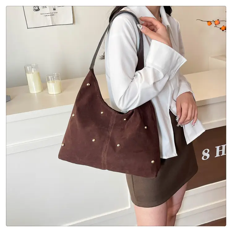 Black Velvet Shoulder Bag for Women 2025 New Arrival — feature 22