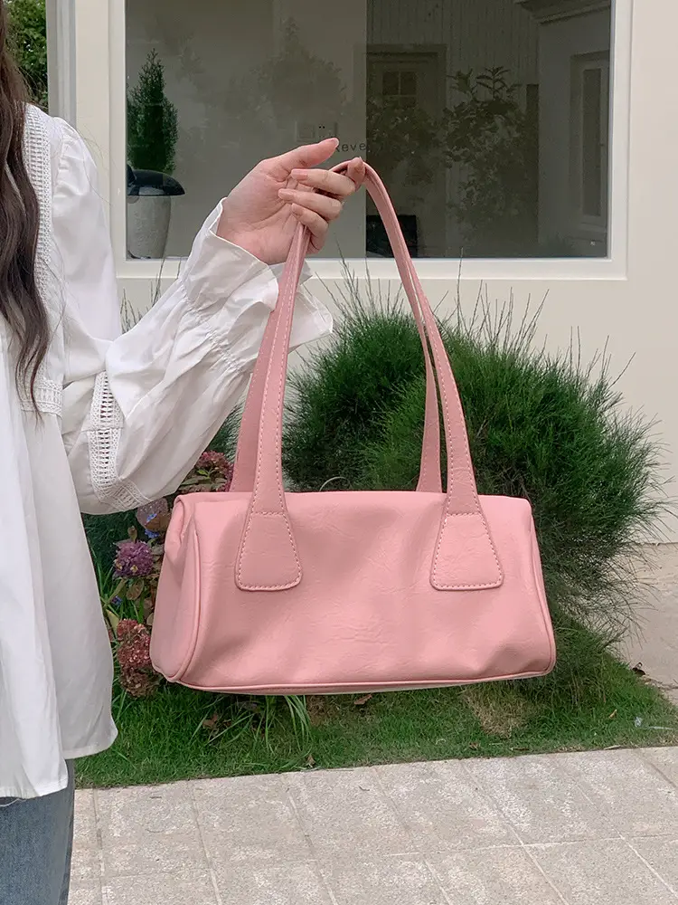 Pink Korean-style Shoulder Bag for Women — feature 9