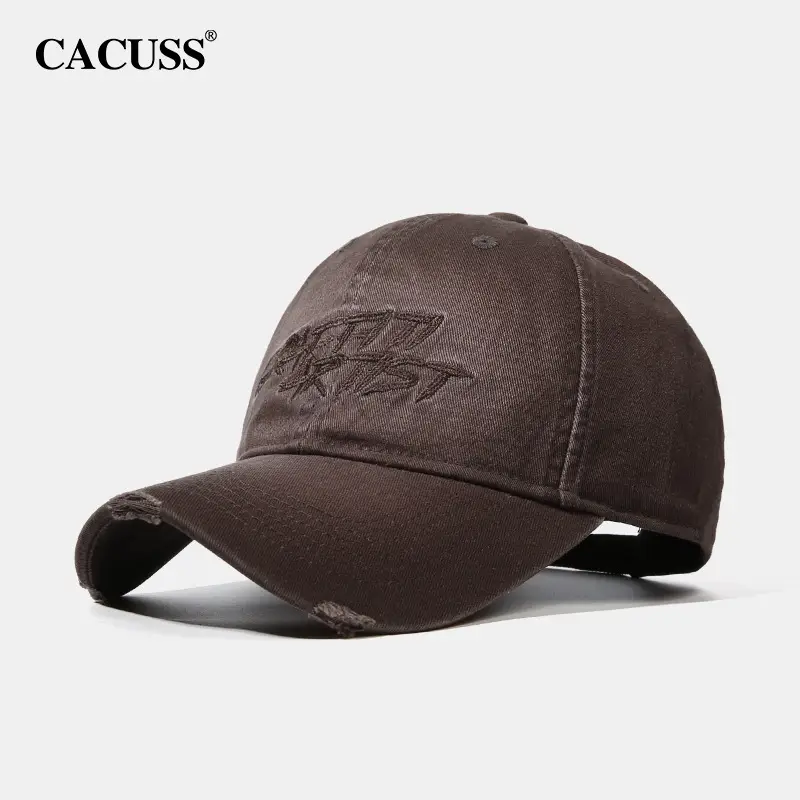 Men's Rick Dressed Cap Grey Retro Baseball