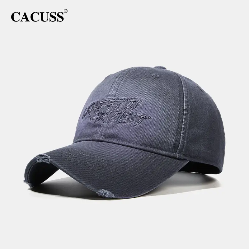 Men's Rick Dressed Cap Grey Retro Baseball