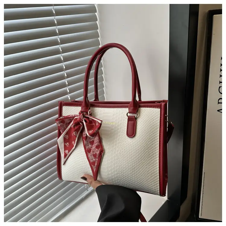 White Red Bow Shoulder Bag for Women 2025 — feature 12