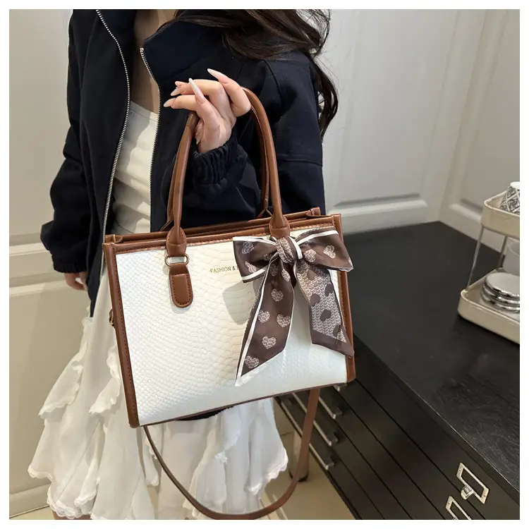 White Red Bow Shoulder Bag for Women 2025 — feature 15