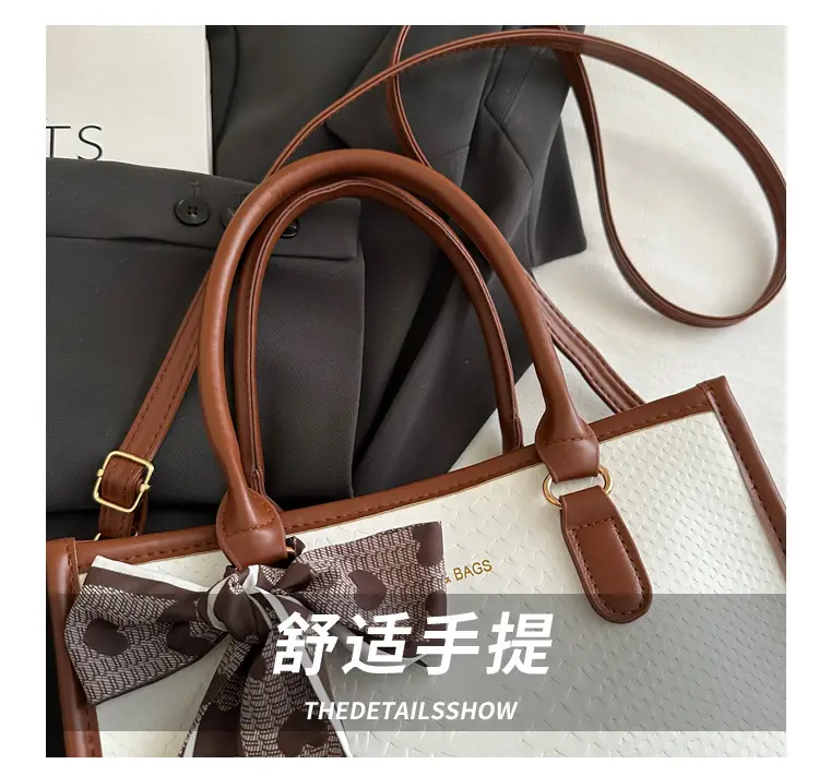 White Red Bow Shoulder Bag for Women 2025 — feature 4