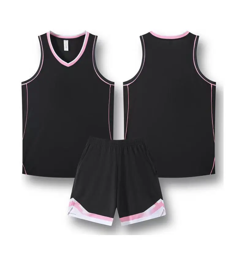 DIY Basketball Uniforms Black 23 Name Set