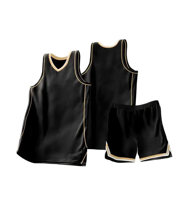 DIY Basketball Uniforms Black 23 Name Set