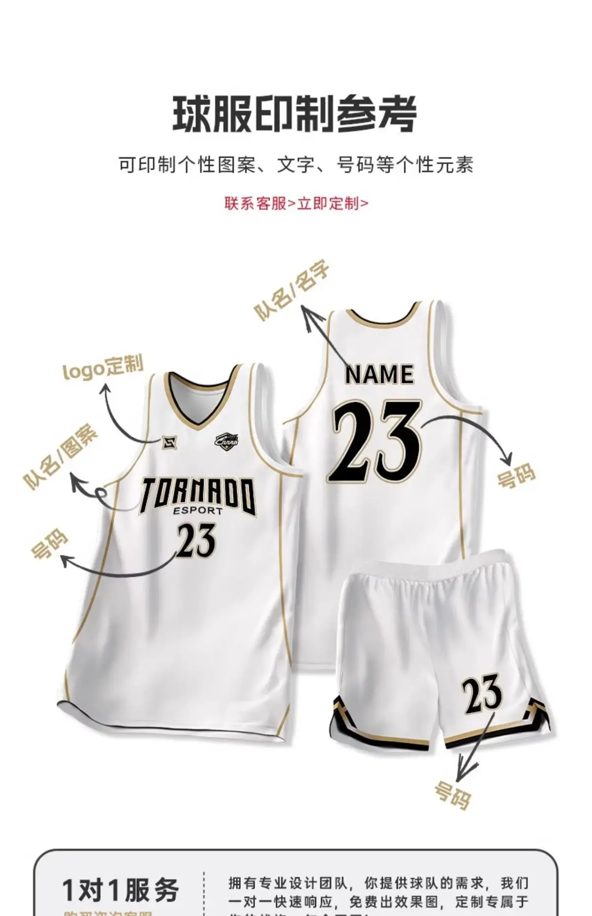 Male College Basketball Uniform Grey 23 Number Printed — feature 6