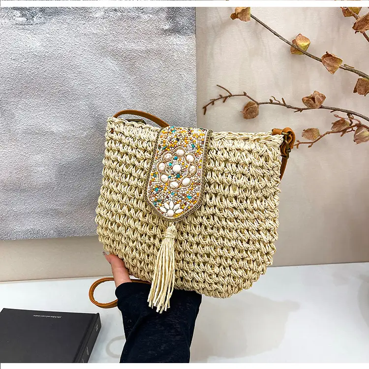 New Raceway Woven Shoulder Bag for Women — feature 11