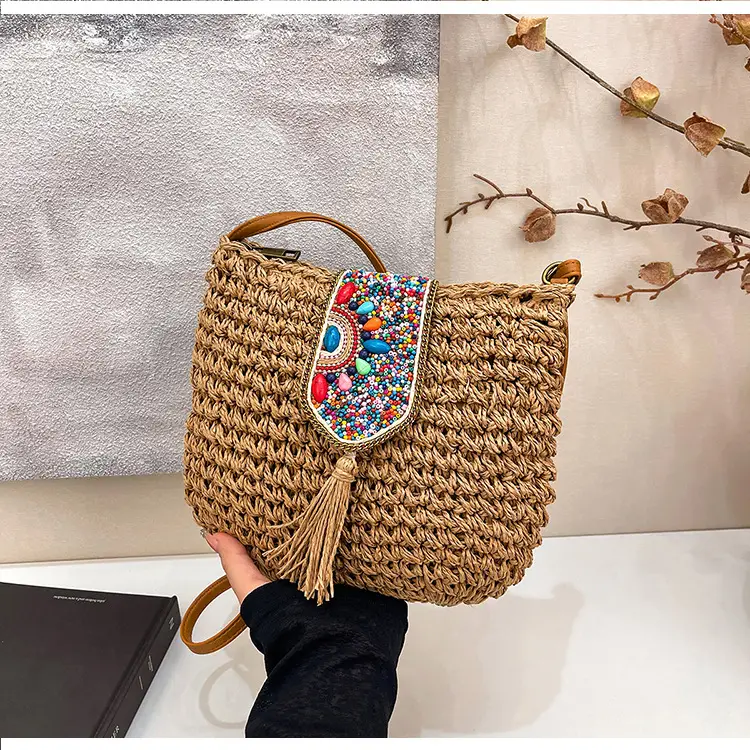 New Raceway Woven Shoulder Bag for Women — feature 12