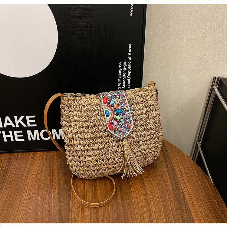 New Raceway Woven Shoulder Bag for Women — feature 13