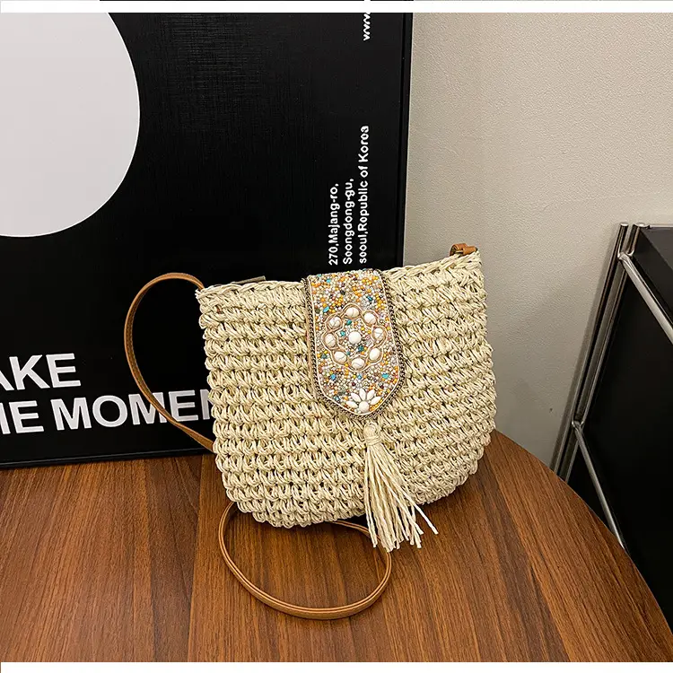 New Raceway Woven Shoulder Bag for Women — feature 14
