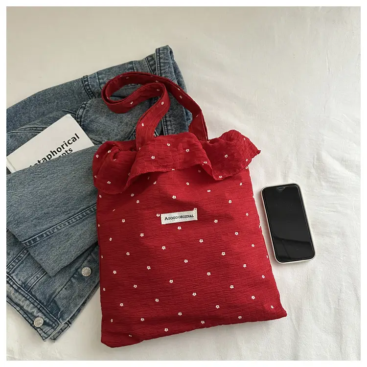 2026 Summer Chiffon Polka Dot Shoulder Bag — feature 16