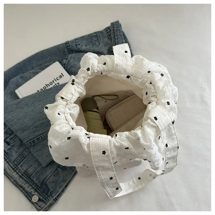 2026 Summer Chiffon Polka Dot Shoulder Bag — feature 21