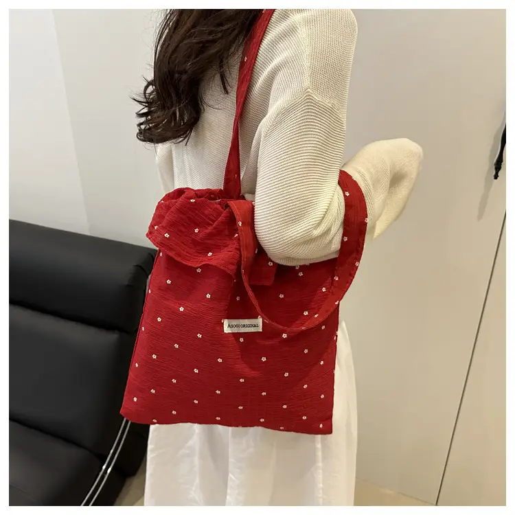 2026 Summer Chiffon Polka Dot Shoulder Bag — feature 33