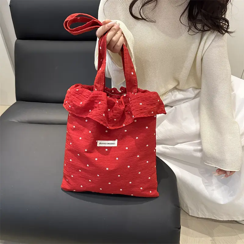 2026 Summer Chiffon Polka Dot Shoulder Bag - Image 2
