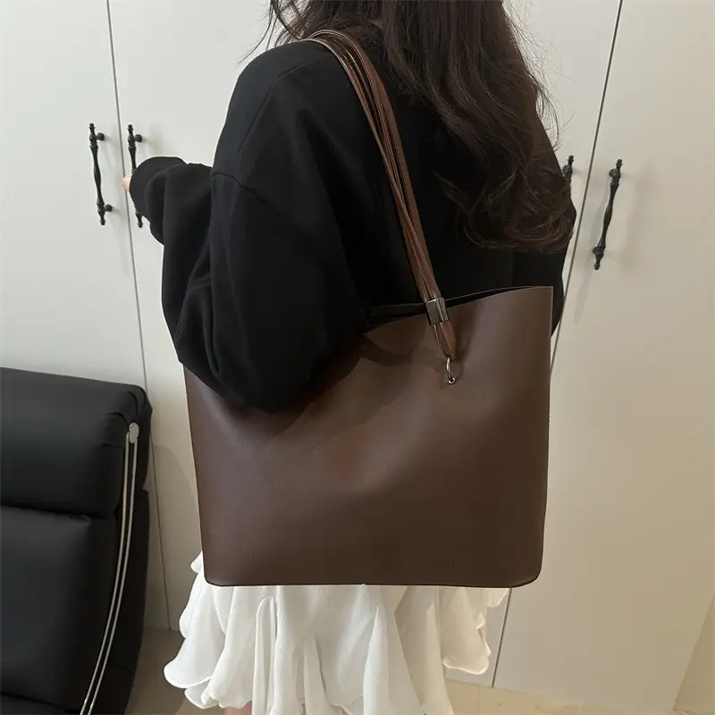 New Women's Large Capacity Texte Western Style Tote Bag - Image 5