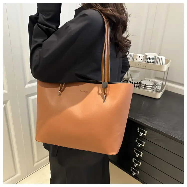 New Women's Large Capacity Texte Western Style Tote Bag — feature 28