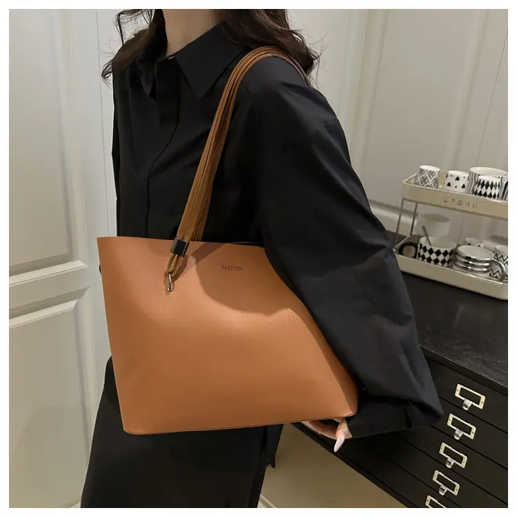 New Women's Large Capacity Texte Western Style Tote Bag — feature 31