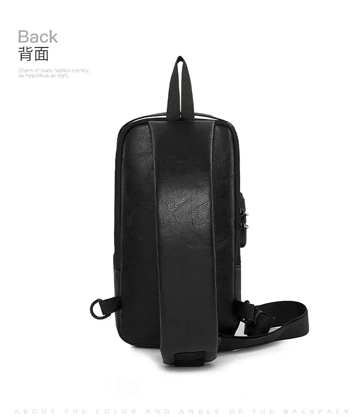 Men's Anti-Theat Password Anti Theft Motorcycle Chest Bag — feature 21
