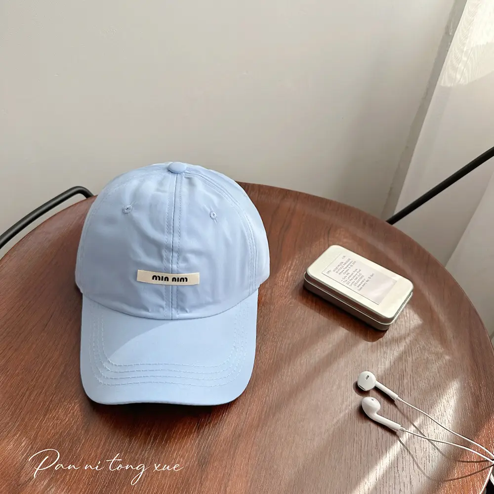 Pink Korean Style Thin Baseball Cap for Women - Image 10