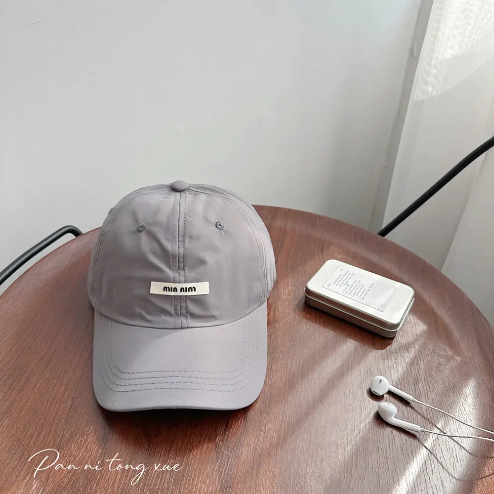 Pink Korean Style Thin Baseball Cap for Women - Image 11