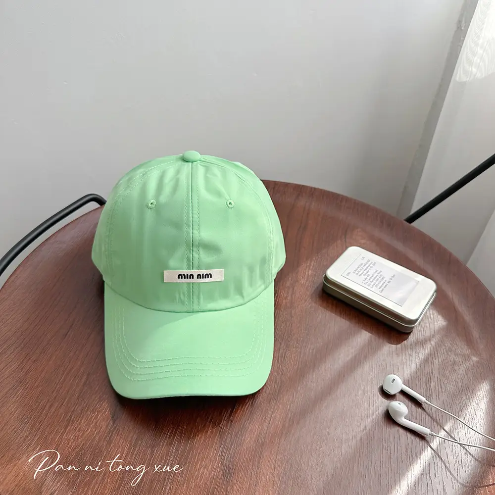 Pink Korean Style Thin Baseball Cap for Women - Image 3