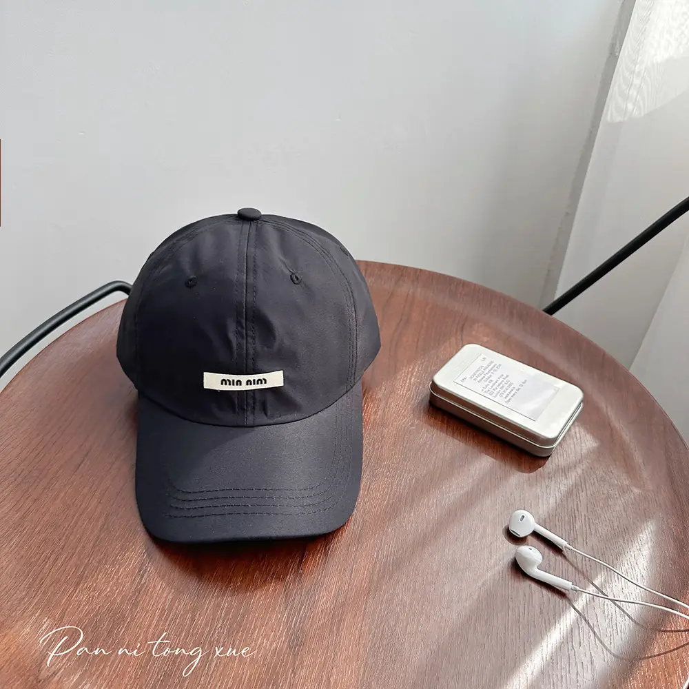 Pink Korean Style Thin Baseball Cap for Women - Image 5