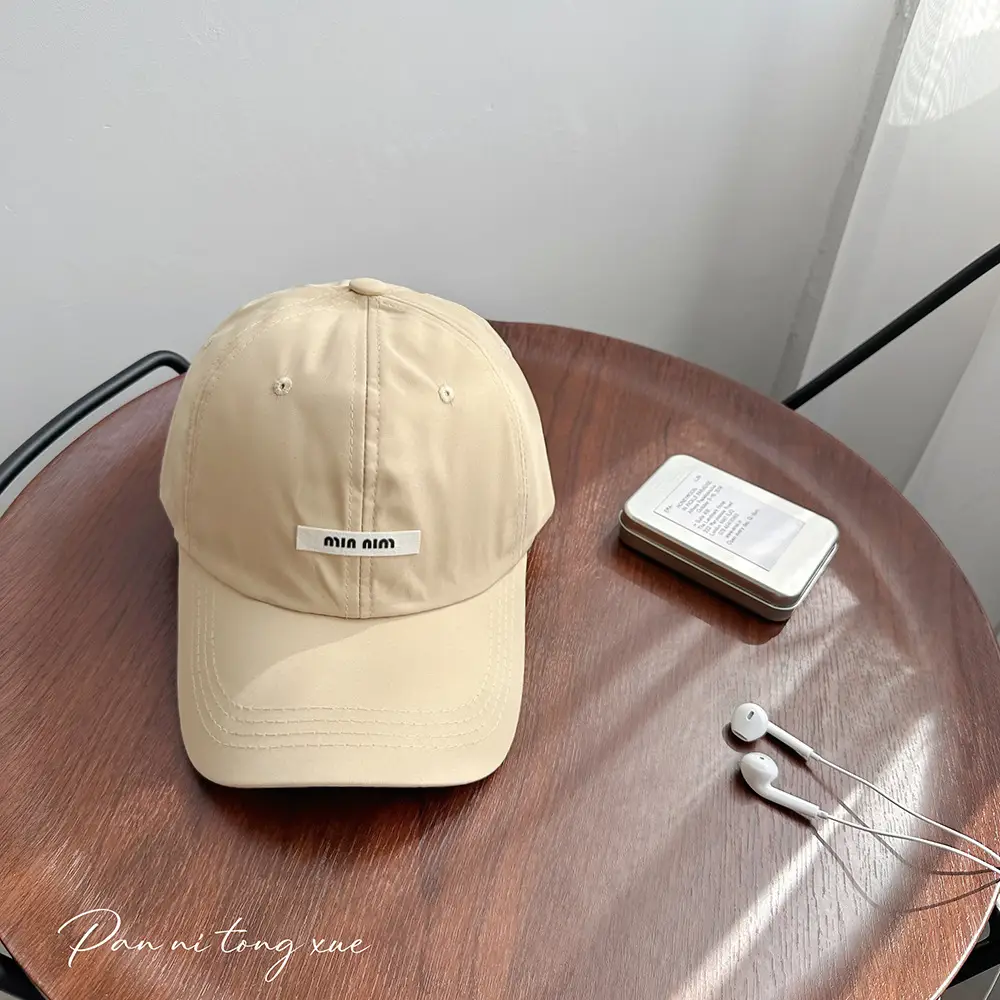 Pink Korean Style Thin Baseball Cap for Women - Image 8