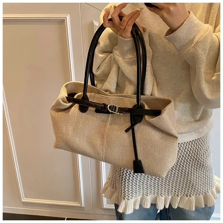 Retro Tote Bag Women 2025 New Casual Large Capacity — feature 11