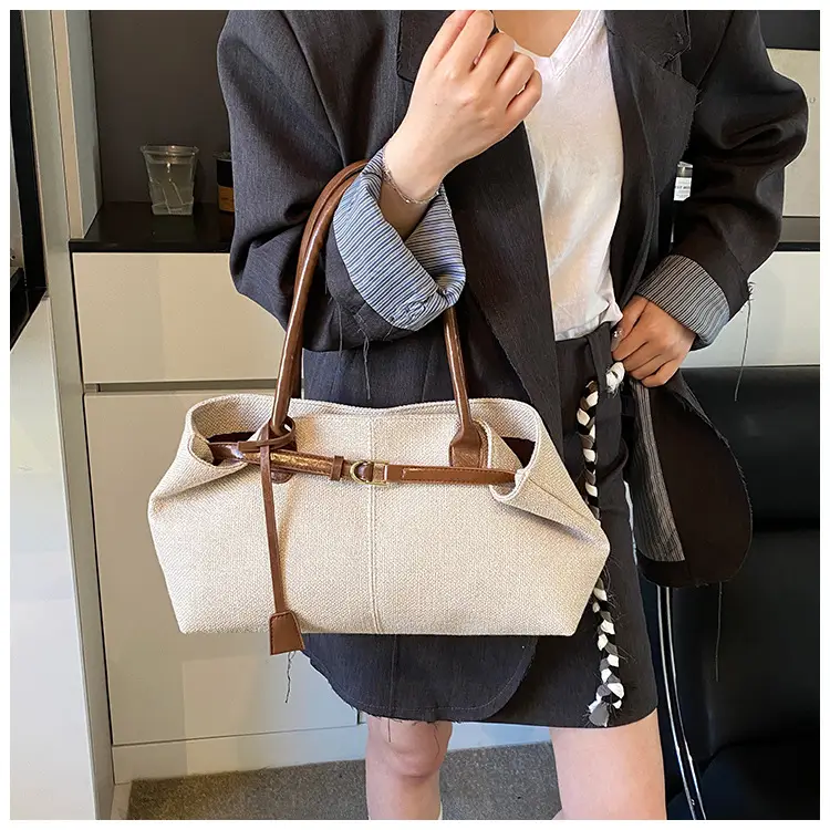 Retro Tote Bag Women 2025 New Casual Large Capacity — feature 19