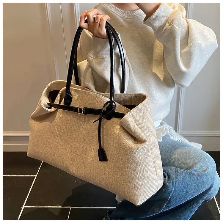 Retro Tote Bag Women 2025 New Casual Large Capacity — feature 9