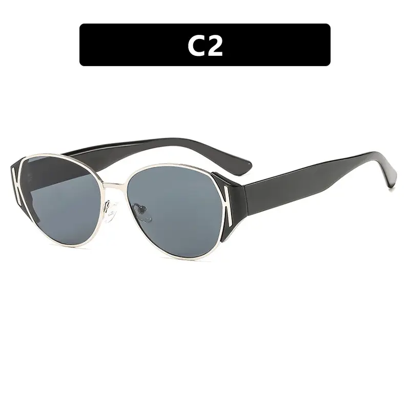 Women Sunglasses C3 Black Gold Brown