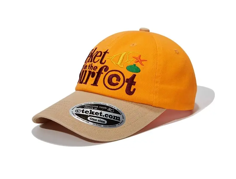 Orange "Hit the Hut" Cap Women Men Soft Baseball Hat — feature 14
