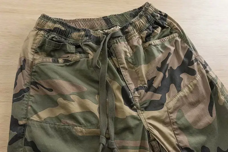 Men's Camo Elastic Waist Jogger Pants — feature 34