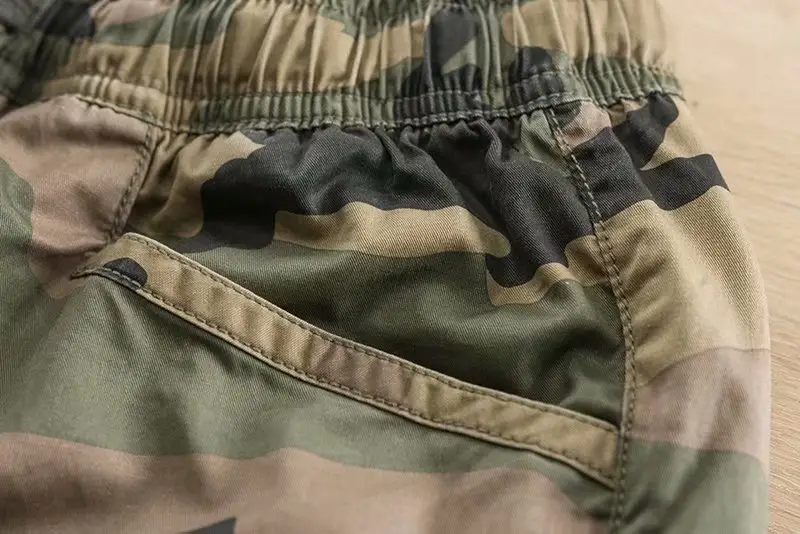 Men's Camo Elastic Waist Jogger Pants — feature 35