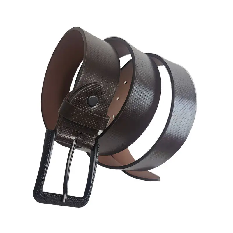 New Men's All-Match Leather Belt Cowhide Belt — feature 1