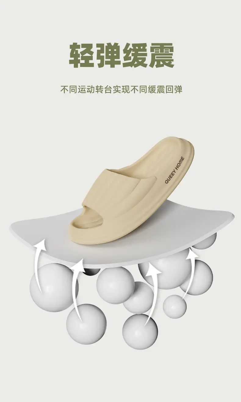 Men's Summer Slippers with a Stepping-On-Clouds Feel, Suitable for Outdoor Wear, 2026 New Model, Indoor Home Non-Slip Thick-Soled Eva Couple Slippers for Women — feature 6
