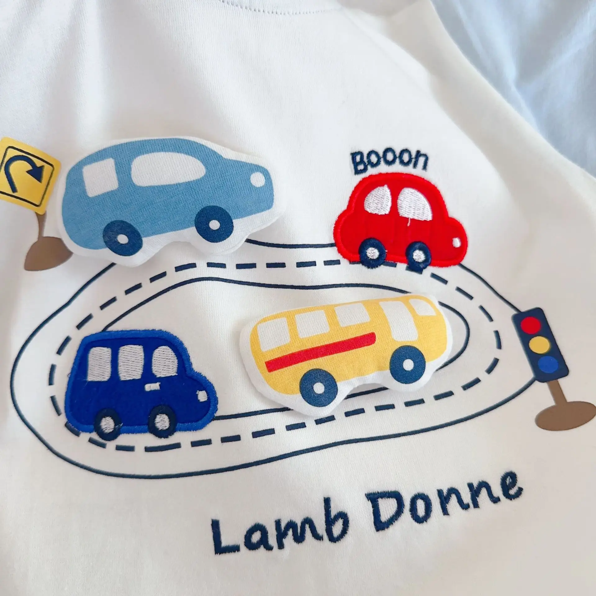 Boys' Blue Car Road T-Shirt Summer 2026 - Image 6