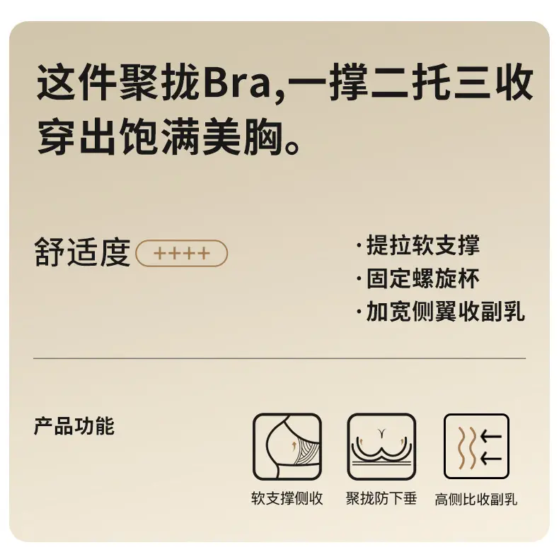 Adjustable Traceless Underwear Push-Up Comfortable Breathable — feature 1