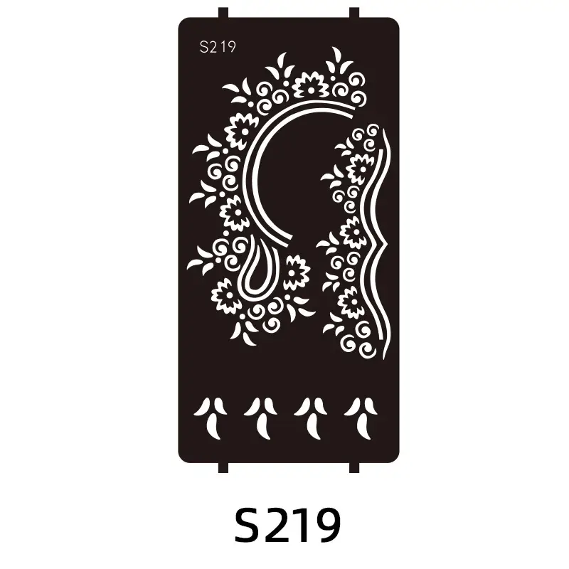 Cross Border India Henna Tattoo Template Tattoo Hand Painted Template Juice Tattoo Sticker Painted HennaTattoo