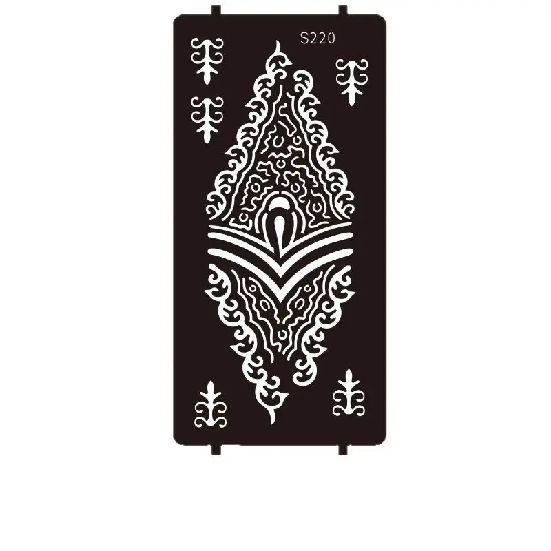Cross Border India Henna Tattoo Template Tattoo Hand Painted Template Juice Tattoo Sticker Painted HennaTattoo