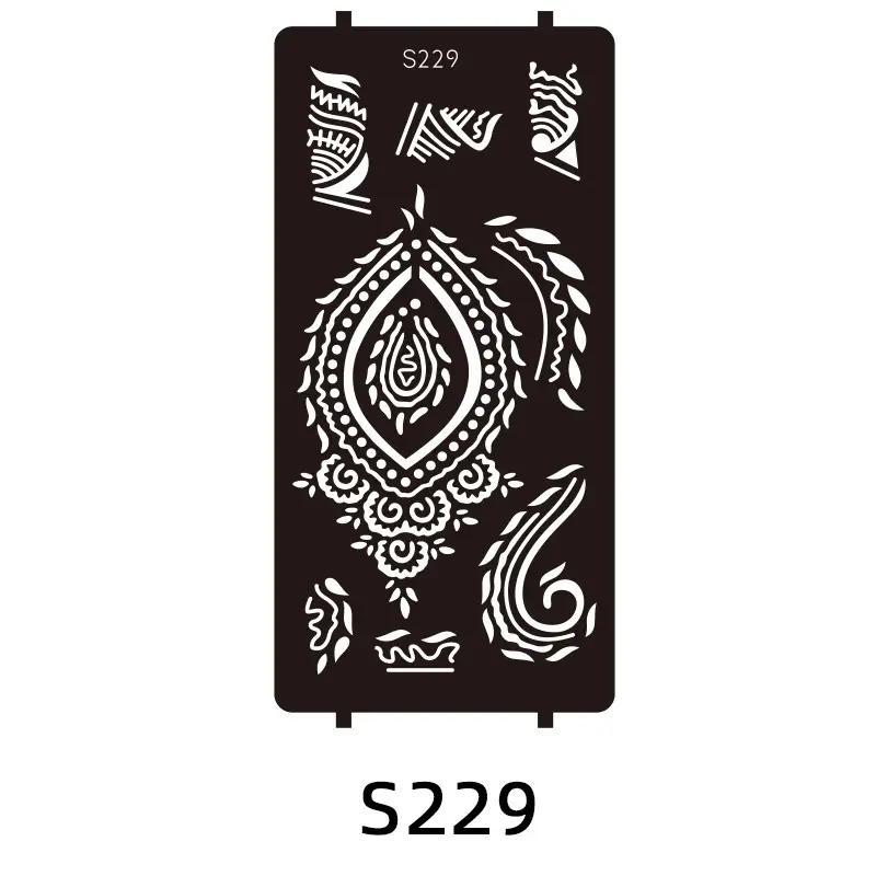 Cross Border India Henna Tattoo Template Tattoo Hand Painted Template Juice Tattoo Sticker Painted HennaTattoo