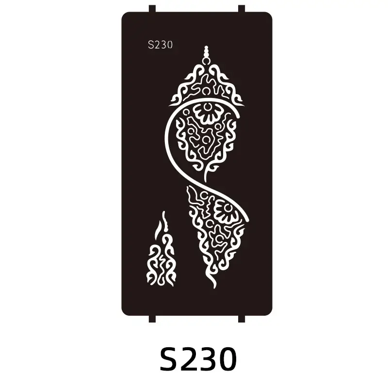 Cross Border India Henna Tattoo Template Tattoo Hand Painted Template Juice Tattoo Sticker Painted HennaTattoo