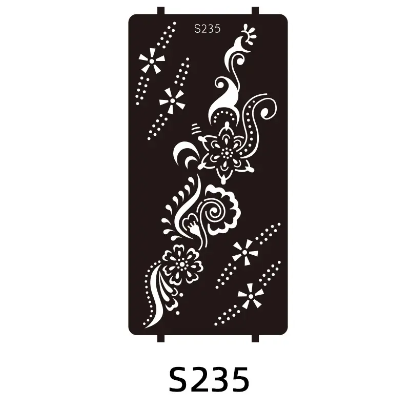 Cross Border India Henna Tattoo Template Tattoo Hand Painted Template Juice Tattoo Sticker Painted HennaTattoo