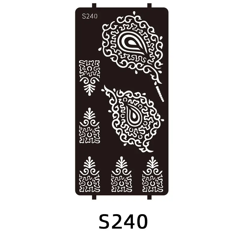 Cross Border India Henna Tattoo Template Tattoo Hand Painted Template Juice Tattoo Sticker Painted HennaTattoo