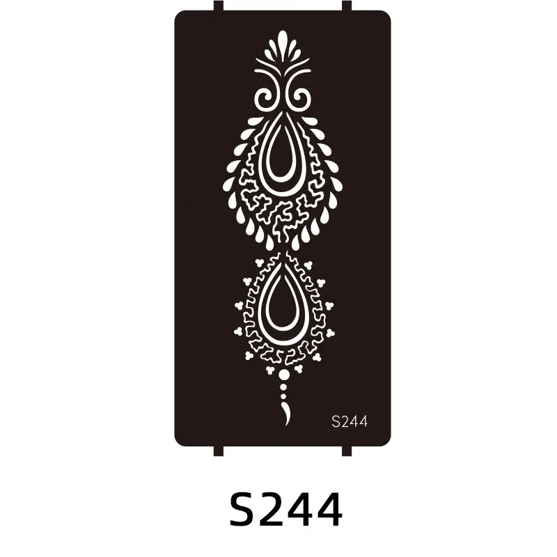 Cross Border India Henna Tattoo Template Tattoo Hand Painted Template Juice Tattoo Sticker Painted HennaTattoo