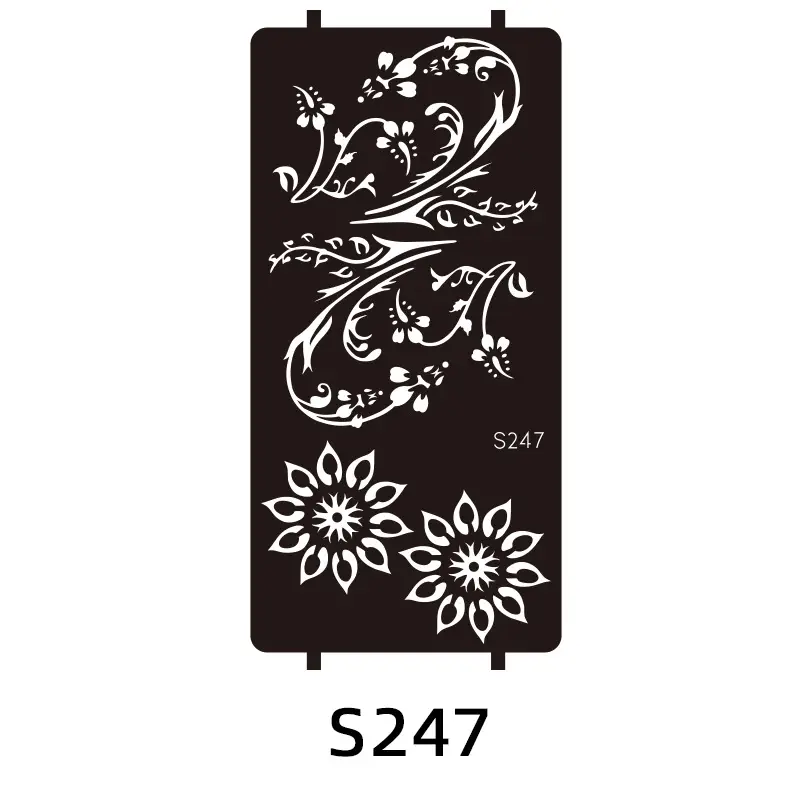 Cross Border India Henna Tattoo Template Tattoo Hand Painted Template Juice Tattoo Sticker Painted HennaTattoo